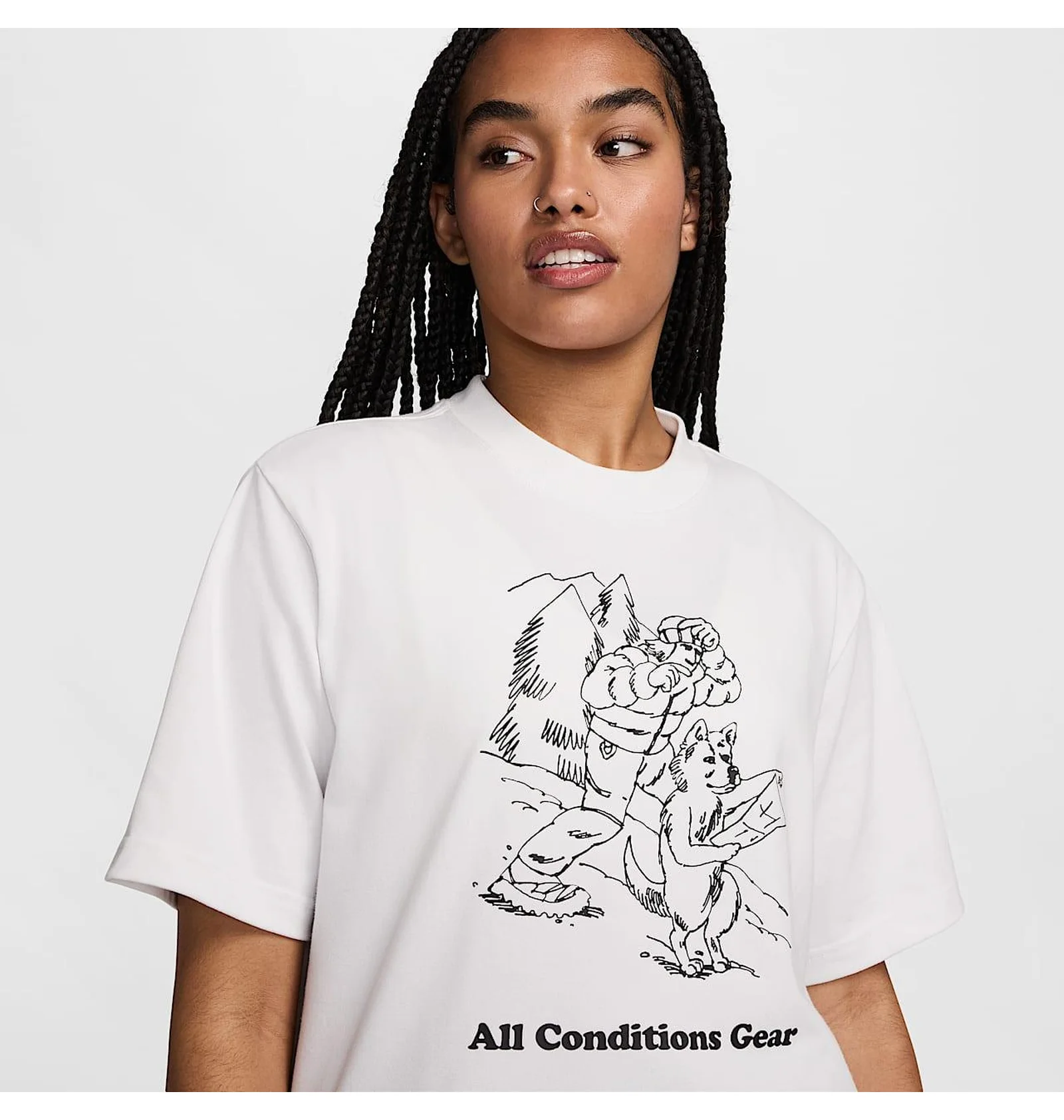 ACG Tシャツ ホワイト ᐉ Футболка жіноча Nike Acg White FV7325-121 - придбати в інтернет