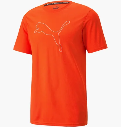 Футболка мужская Puma Performance Cat Tee Orange 520491-25