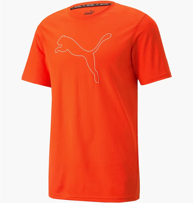 Футболка мужская Puma Performance Cat Tee Orange 520491-25