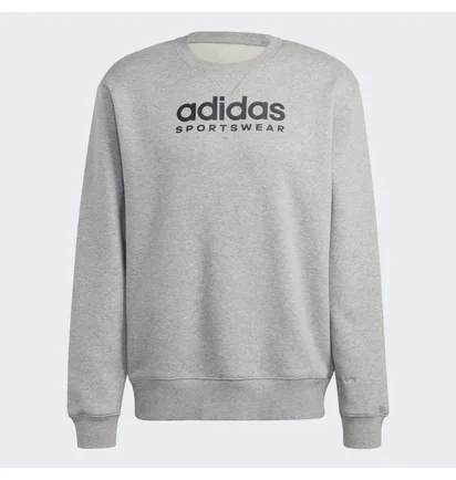 Свитшот мужской Adidas All Szn Fleece Graphic Sweatshirt Grey IC9823