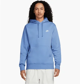 Худі чоловіче Nike Club Fleece Hoody Light Blue BV2654-450