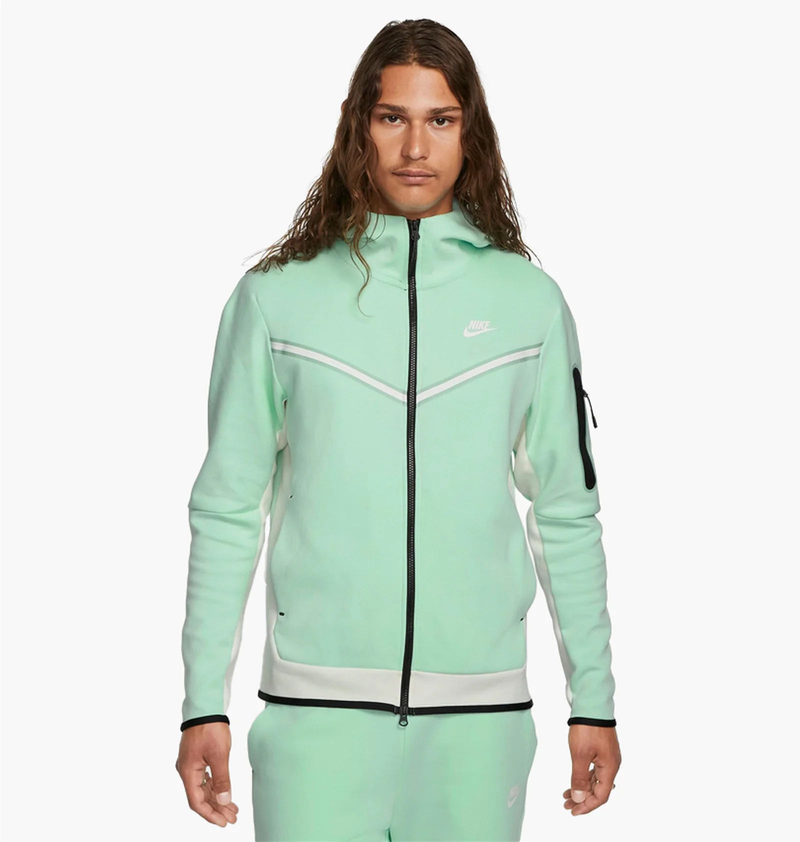 ᐉ Куртка чоловіча Nike Sportswear Tech Fleece Taped Full-Zip