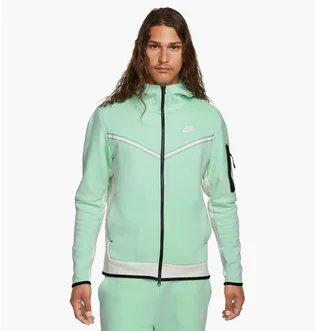 Куртка мужская Nike Sportswear Tech Fleece Taped Full-Zip Hoodie Turquoise Cu4489-379