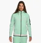 Куртка чоловіча Nike Sportswear Tech Fleece Taped Full-Zip Hoodie Turquoise Cu4489-379