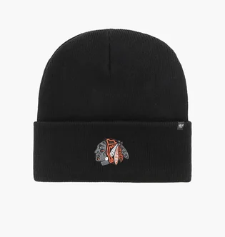 Шапка унісекс 47 Brand Chicago Blackhawks Haymake Black HYMKR04ACE-BKG