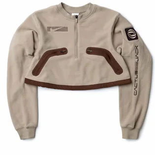Кофта женская Nike X Cact.Us Corp Pullover Crew Sweatshirt Beige DM1287-247
