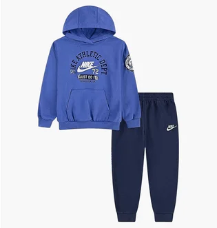Спортивный костюм детский Nike Nkb B Nsw Pe Ft Po Blue 86N227-U90