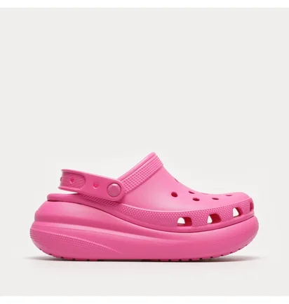 Тапочки женские CROCS Classic Crush Clog Pink 207521-6UB