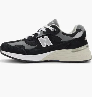 Кроссовки унисекс New Balance 992 Made In Usa 2025 Black U992BK