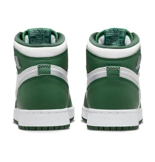 Кроссовки детские Air Jordan 1 Retro High Gs Green 575441-303