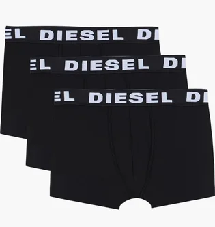 Труси чоловічі Diesel (3 шт) Black A19800-RIKBD-E4101