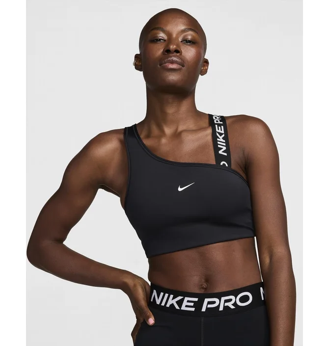 ᐉ Топ женский Nike Pro Swoosh Asymmetrical Black FV6526-010