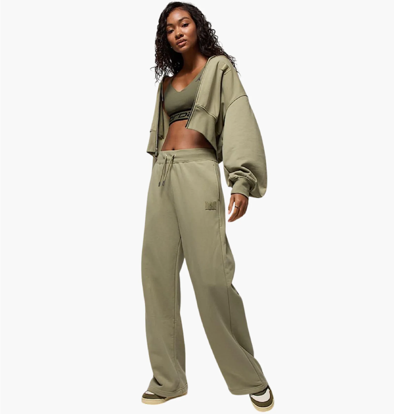 ᐉ Спортивный костюм женский Air Jordan J Flt Flc Ft Fz Mod Crop