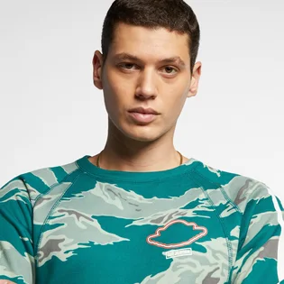 Свитшот мужской Air Jordan City Of Flight Fleece Crew Camo/Green Bq6845-010