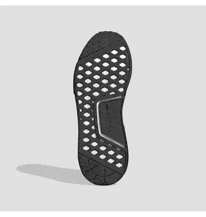 Кроссовки унисекс Adidas Nmd R1 Black Fv3645