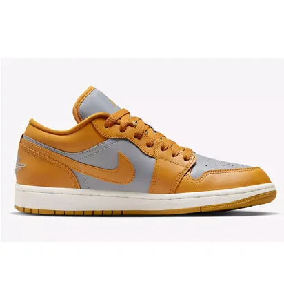 Кроссовки женские Air Jordan 1 Low Orange/Grey DC0774-040