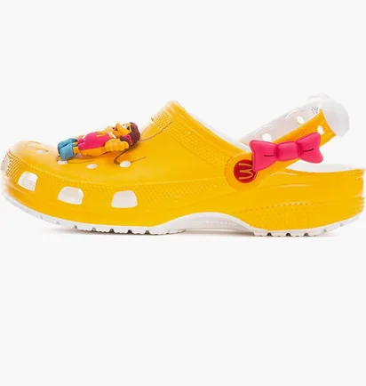 Тапочки женские CROCS Mcdonalds Classic Clog Yellow 208696-730
