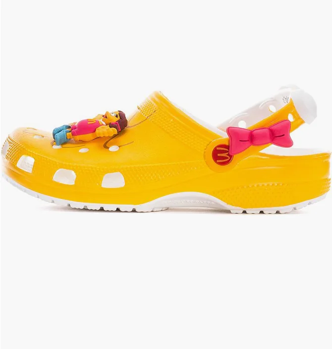 Тапочки женские CROCS Mcdonalds Classic Clog Yellow 208696-730