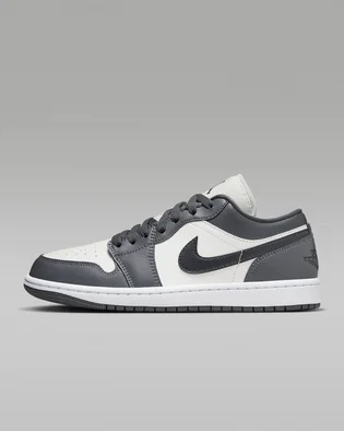 Кроссовки женские Air Jordan Air 1 Low Shoes Grey/White DC0774-102