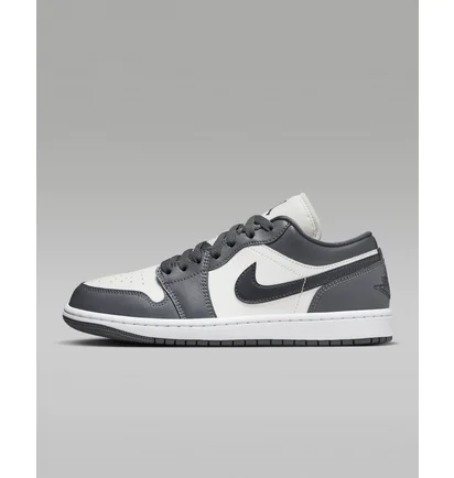 Кроссовки женские Air Jordan Air 1 Low Shoes Grey/White DC0774-102