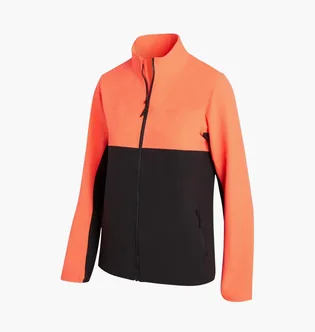 Вітровка жіноча Saucony Bluster Jacket Orange/Black 800389-Vr
