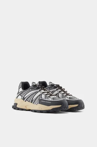 Кроссовки мужские Armani Exchange Sneakers Grey XUX238-XV907-U313