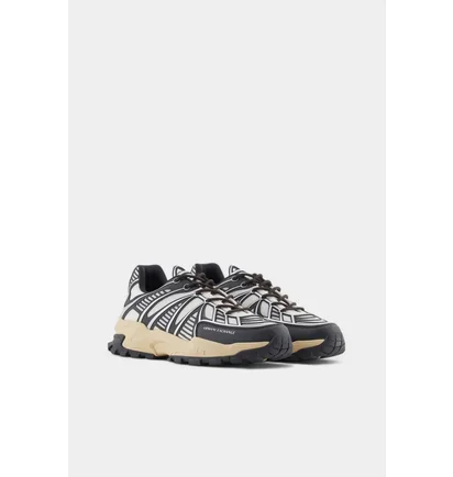 Кроссовки мужские Armani Exchange Sneakers Grey XUX238-XV907-U313
