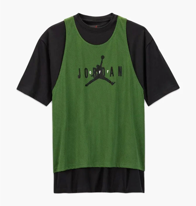 Футболка мужская Nike X Off-White Shirt Green/Black Cv3518-361