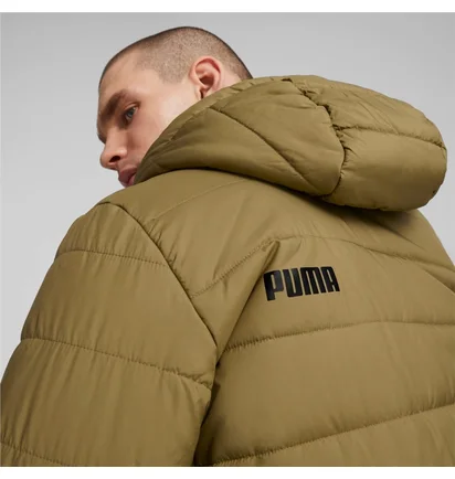 Пуховик мужской Puma Essentials Padded Jacket Olive 848938-93