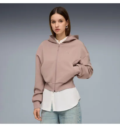 Толстовка жіноча Puma Tech Sense Full Beige 634571-88