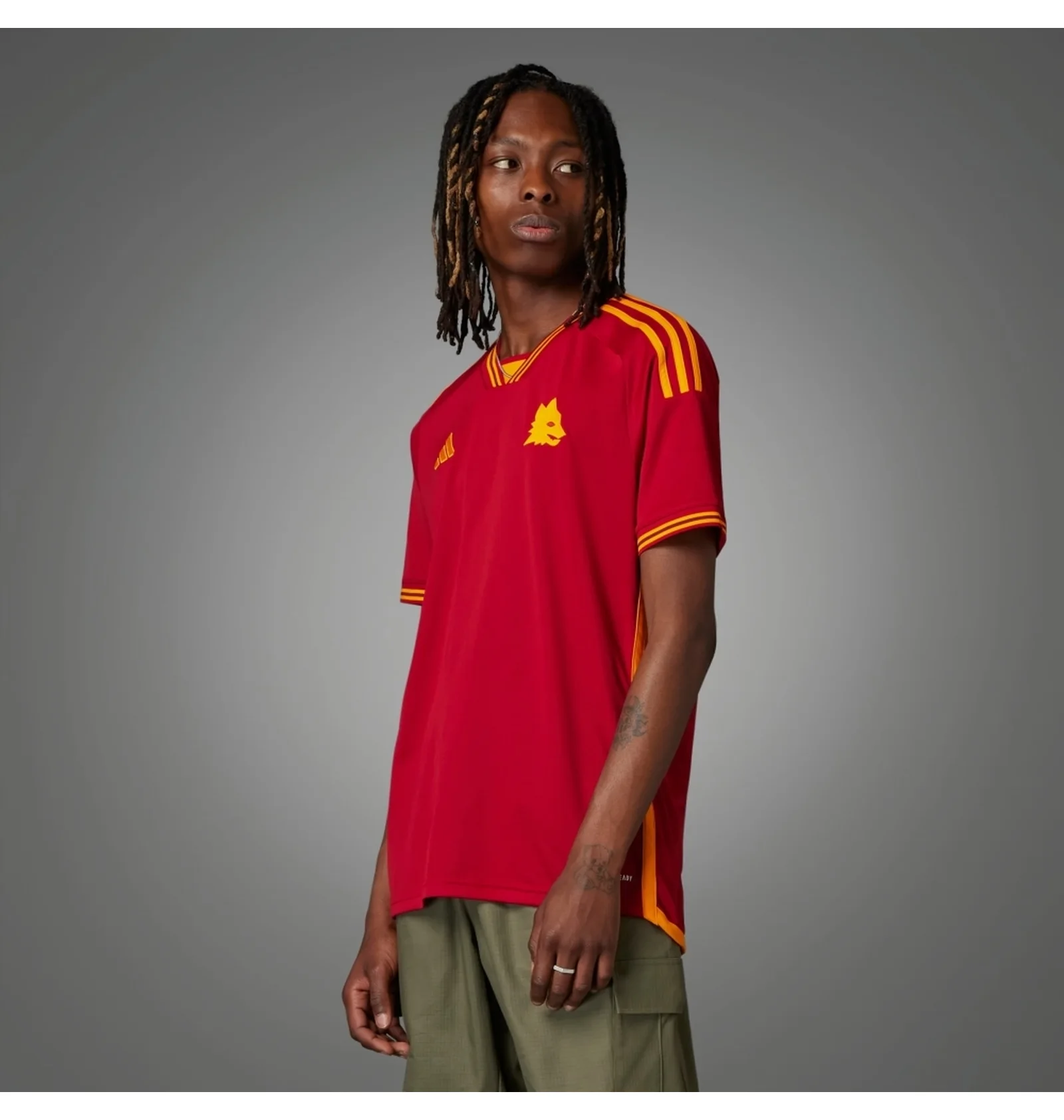 ᐉ Футболка мужская Adidas As Roma 23/24 Home Jersey Red IK7166