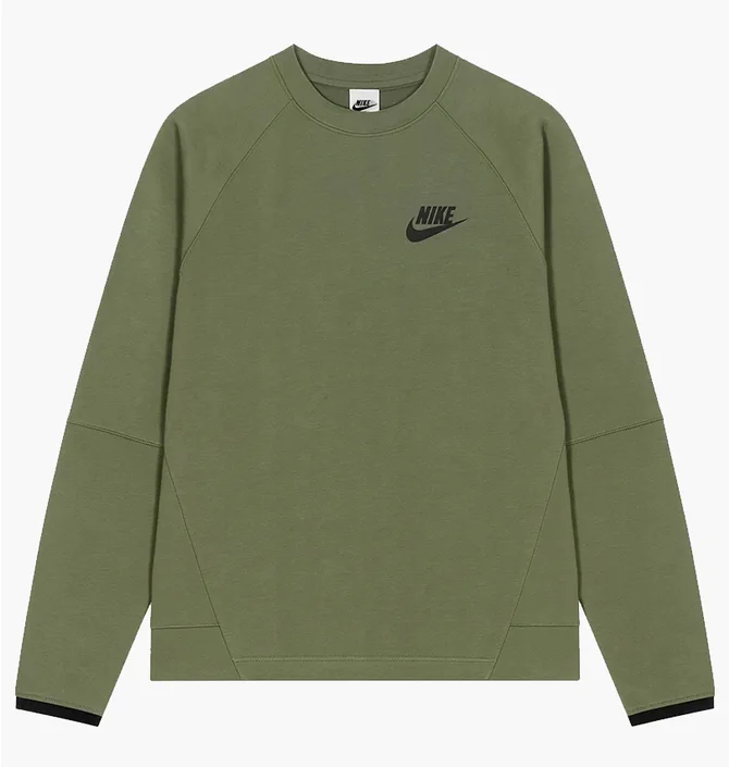 Свитшот мужской Nike Sportswear Tech Essential Top Olive DD5257-222