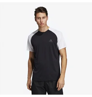 Футболка мужская Adidas Club Colour Block Tee Black DU0873