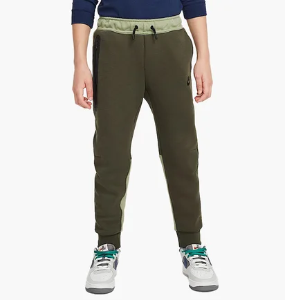 Штаны детские Nike Sportswear Tech Fleece Olive FD3287-325