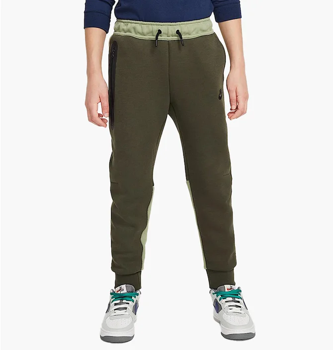 Штаны детские Nike Sportswear Tech Fleece Olive FD3287-325
