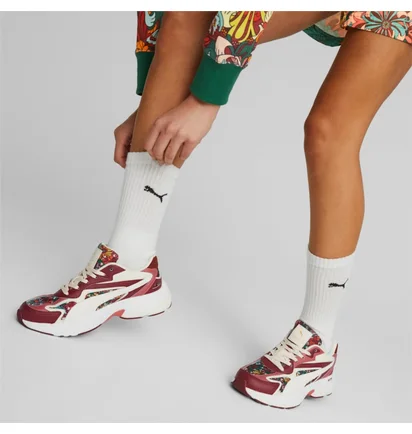 Кроссовки женские Puma  X Liberty Teveris Nitro Beige/Bordo 391568-01