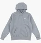Толстовка чоловіча Nike Club Fleece Grey FN3861-063