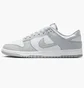 Кроссовки мужские Nike Dunk Low Retro White/Grey HF5441-105