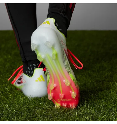 Бутсы мужские Adidas F50 Elite Fg White/Red IE1206