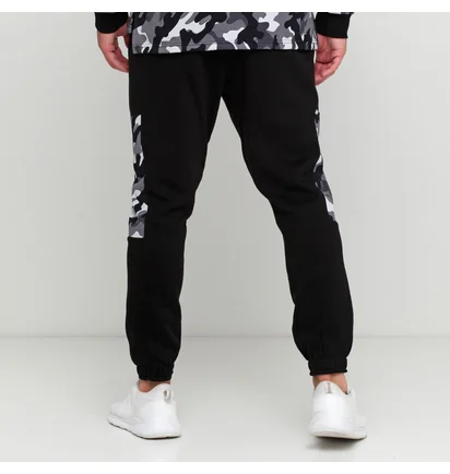 Штани чоловічі Puma Rebel Camo Pants Cl Fleece Black 580559-01