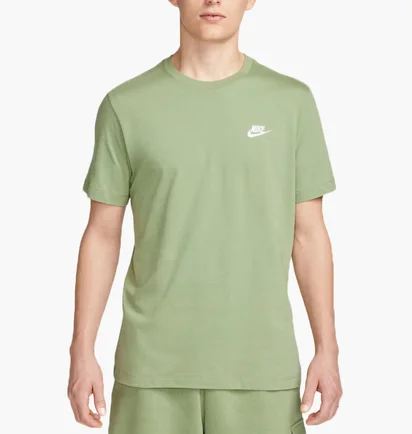 Футболка чоловіча Nike M Nsw Club Tee Olive AR4997-386
