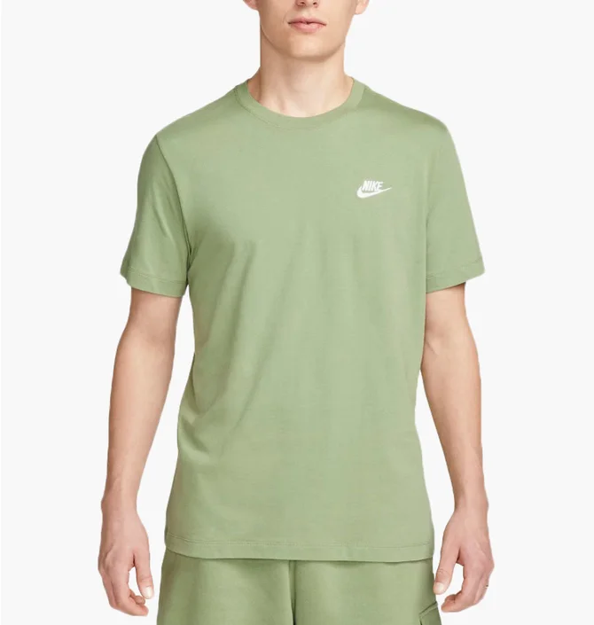 Футболка чоловіча Nike M Nsw Club Tee Olive AR4997-386