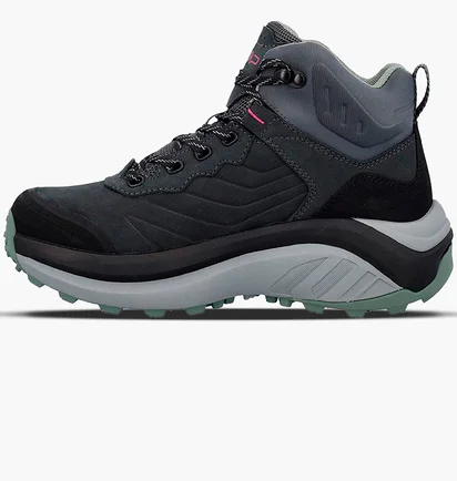 Ботинки женские CMP Juukat Mid Hiking Shoes Wp Grey/Black 3Q26066-U423