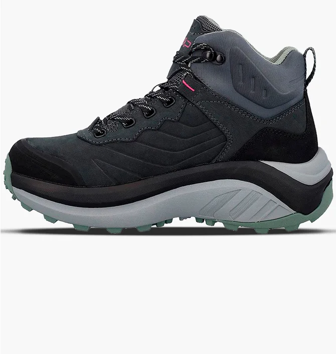 Ботинки женские CMP Juukat Mid Hiking Shoes Wp Grey/Black 3Q26066-U423