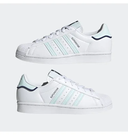 Кроссовки женские Adidas Superstar Shoes White Gx1835