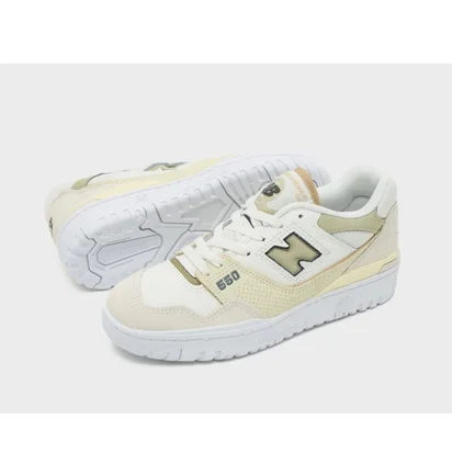Кросівки жіночі New Balance 550 Women White/Beige BBW550SK