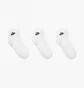 Носки унисекс Nike U Nk Nsw Everyday Essential An White (3 пары) Dx5074-101