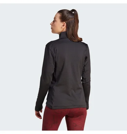 Олимпийка женская Adidas Terrex Multi Light Fleece Full-Zip Jacket Black IB1814