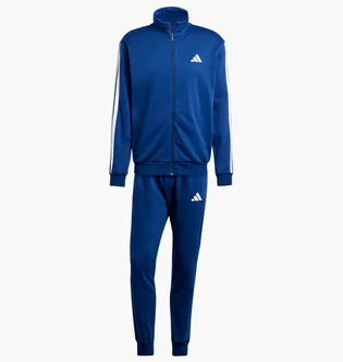 Спортивный костюм мужской Adidas Sportswear Basic 3-Stripes Fleece Blue JI8882
