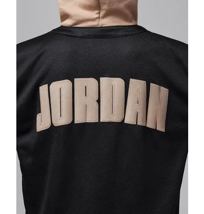 Толстовка детская Air Jordan Hooded Jumpman Baseball Black/Beige 95D542-023